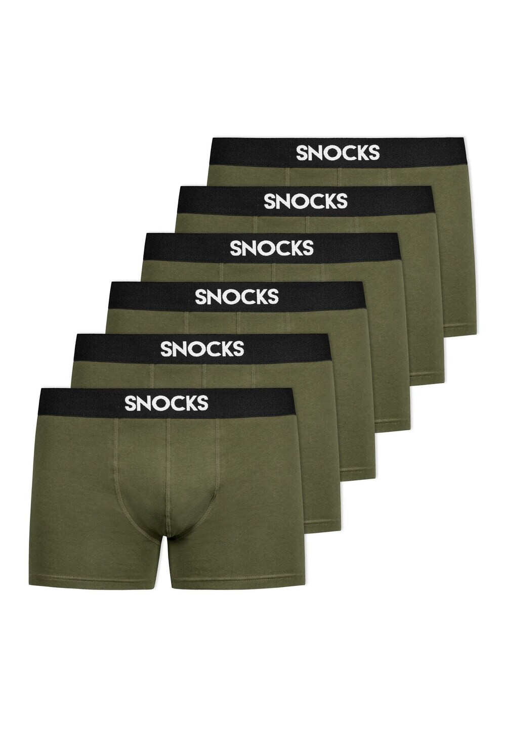 

Трусы боксеры Snocks, оливковое