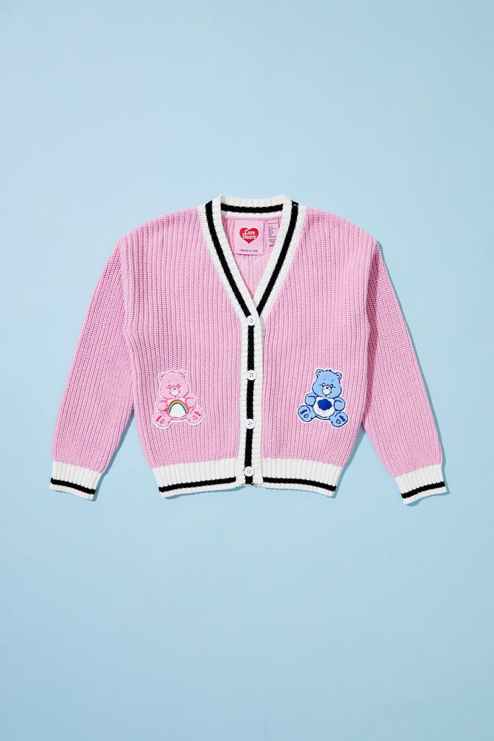 

Свитер-кардиган для девочек Care Bears Forever 21, розовый