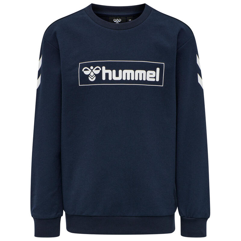 

Толстовка Hmlbox для детей, унисекс, для отдыха, из органического хлопка HUMMEL, цвет blau