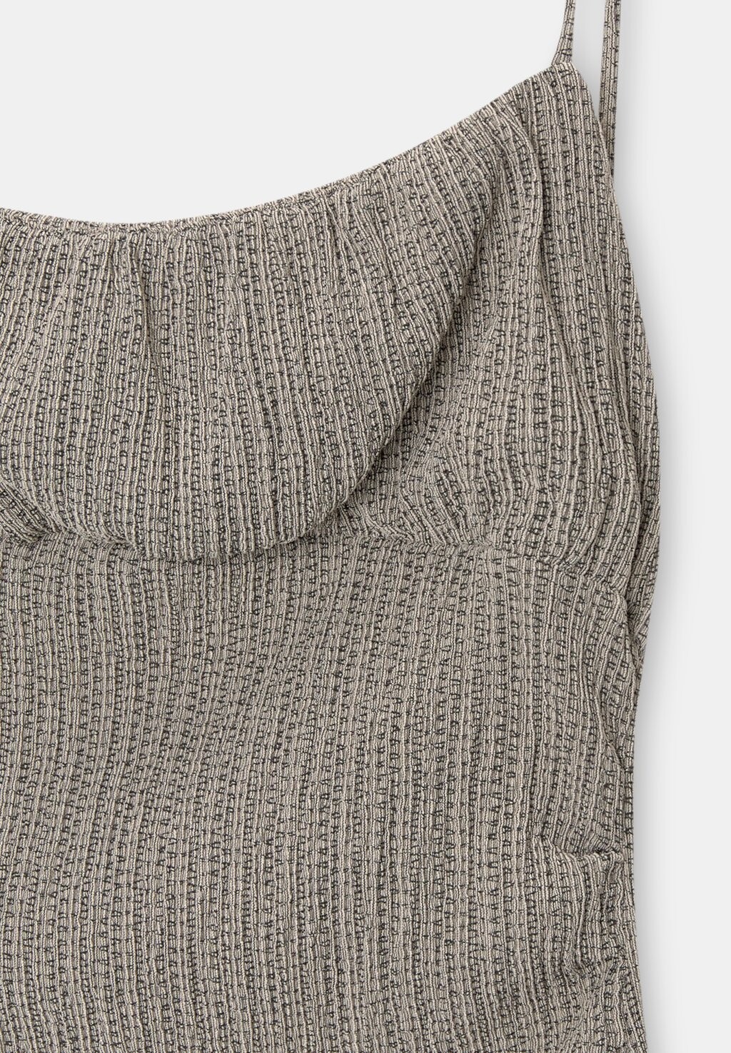 

Вязаное платье PULL&BEAR, бежевый