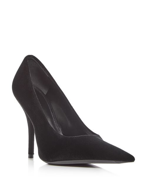 

Женские туфли-лодочки с острым носком Balenciaga, цвет Black