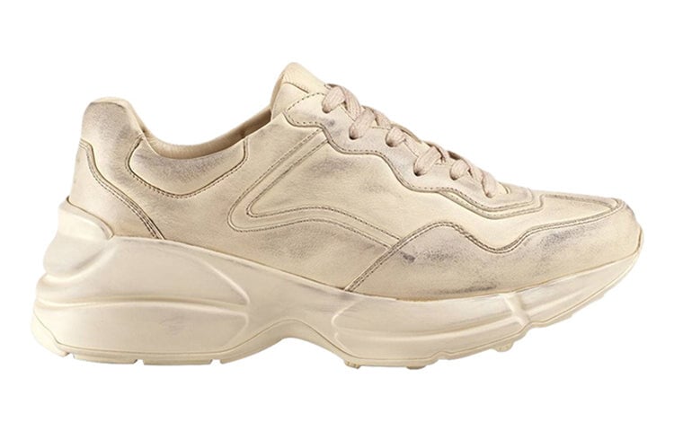 

Кроссовки GUCCI Rhyton Series кожаные, бежевый