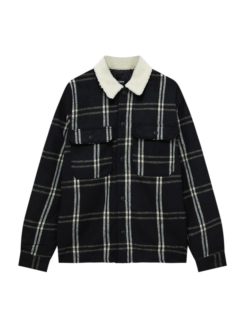 

Межсезонная куртка Pull&Bear, черный
