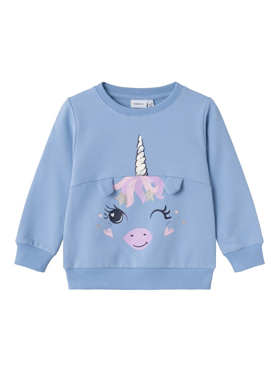 

Толстовка NAME IT Kristine, цвет Navy/Light blue