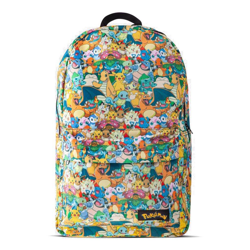 Рюкзак со сплошным принтом персонажей, унисекс, разноцветный (BP060805POK) Pokemon, мультиколор рюкзак marvel со сплошным принтом deadpool мультиколор