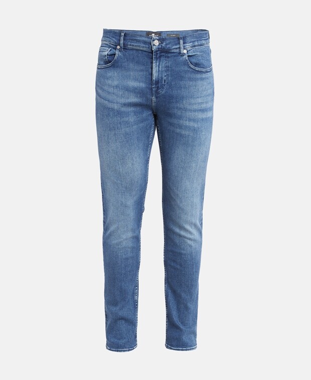 

Джинсы узкого кроя 7 for all Mankind, синий