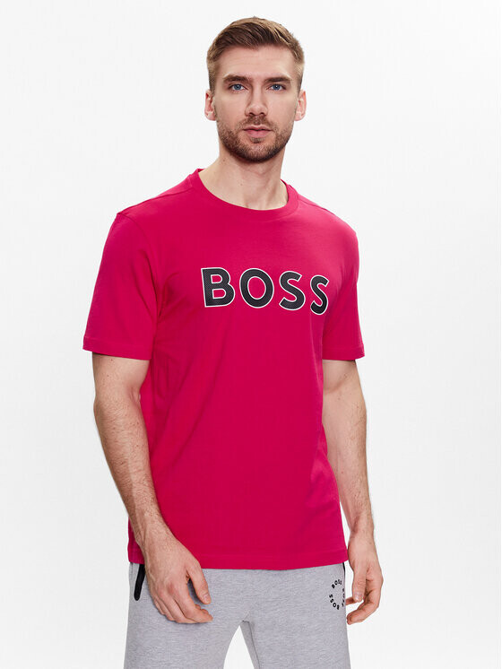 

Футболка стандартного кроя Boss, розовый