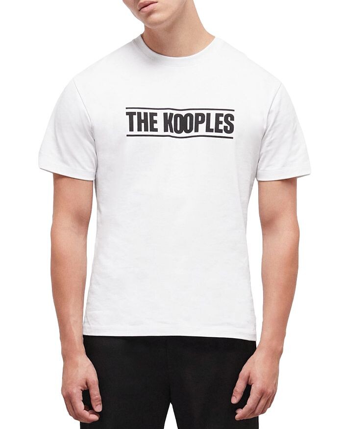 

Хлопковая футболка с логотипом The Kooples
