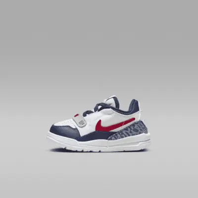 

Кроссовки Jordan Legacy 312 Low Infant/Toddler Shoes, цвет White/Midnight Navy/Wolf Grey/Varsity Red