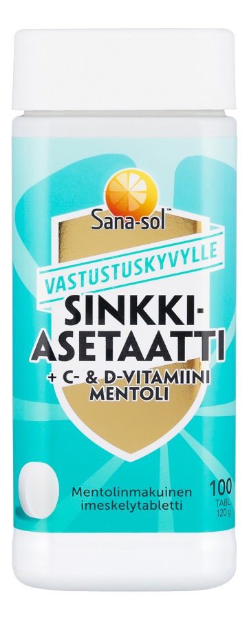 Витамины Sana-Sol Sinkkiasetaatti+C+D