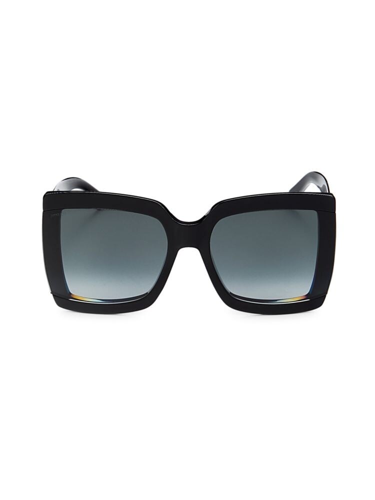

Квадратные солнцезащитные очки Renee 61MM Jimmy Choo, черный