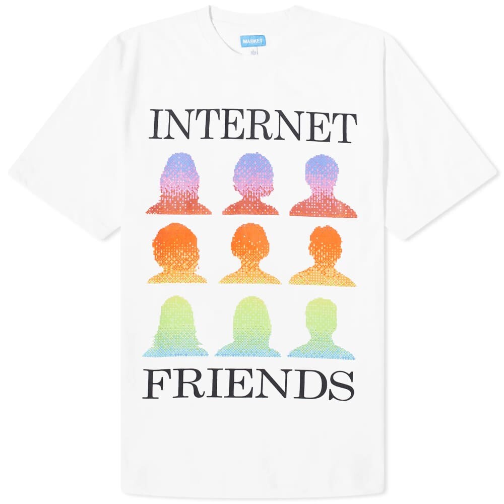 

Футболка Market Internet Friends, белый