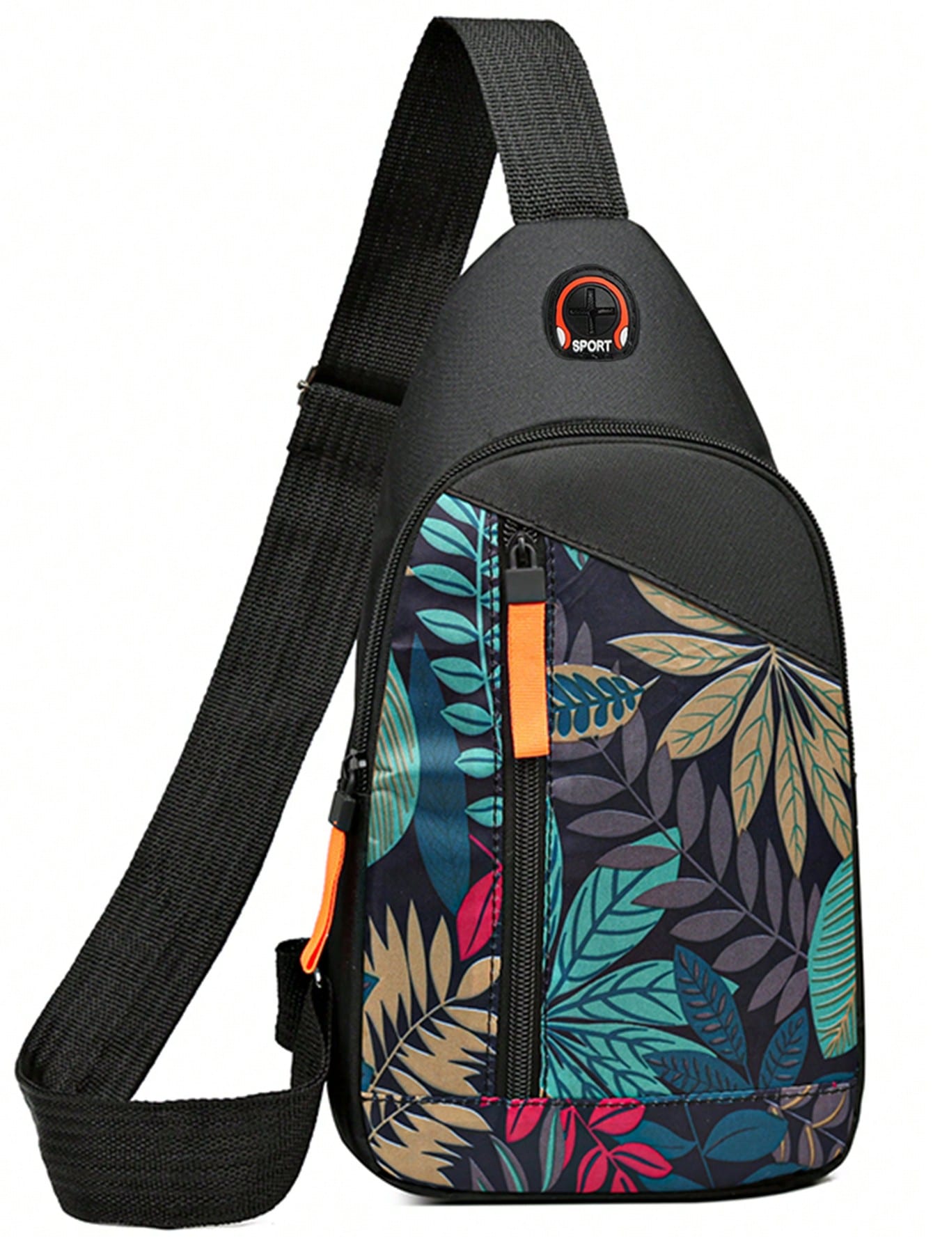 Нагрудная сумка, многоцветный мужская наплечная сумка холщовая спортивная нагрудная сумка через плечо трендовая уличная нагрудная сумка для мужчин нагрудная сумка с р