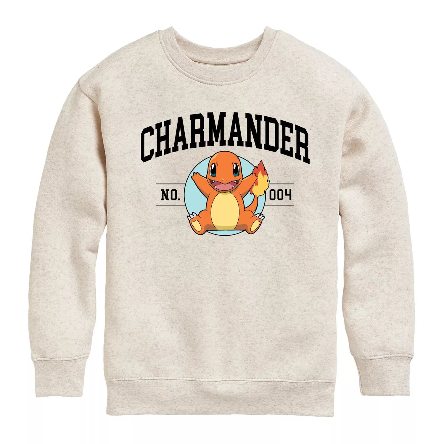 

Флисовая толстовка с рисунком Pokemon Charmander 004 для мальчиков 8–20 лет Licensed Character