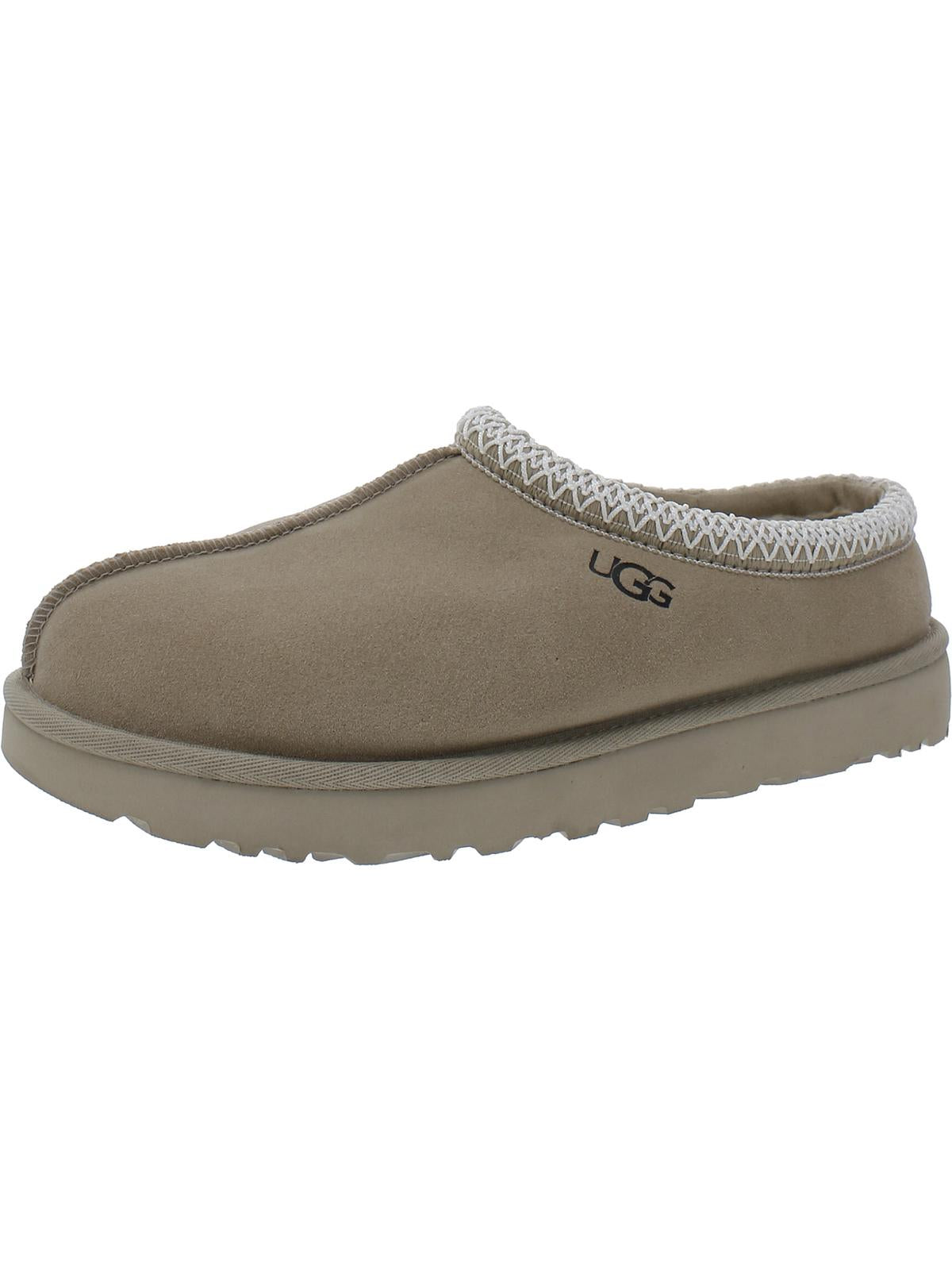 

Женские замшевые шерстяные тапочки Tasman-мюли Ugg Australia, цвет Mustard Seed/White