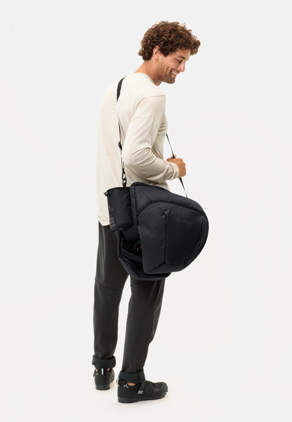

Сумка через плечо ESILKROAD PLUS UNIKLIP Vaude, цвет black
