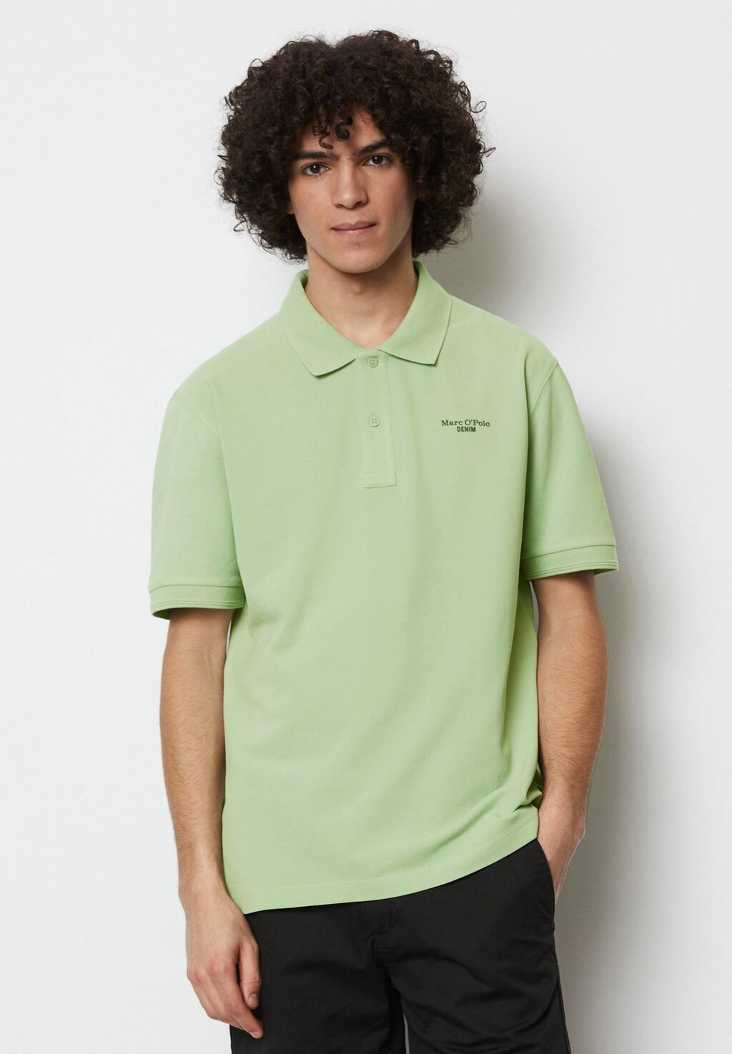

Рубашка-поло SHORT SLEEVE REGULAR FIT Marc O'Polo DENIM, цвет morning dew