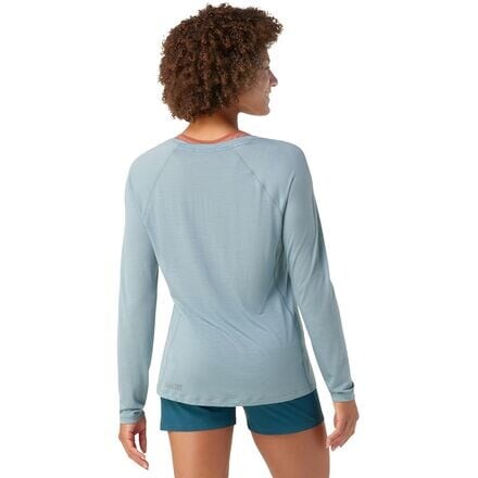

Рубашка с длинными рукавами Merino Sport Ultralite женская Smartwool, цвет Lead