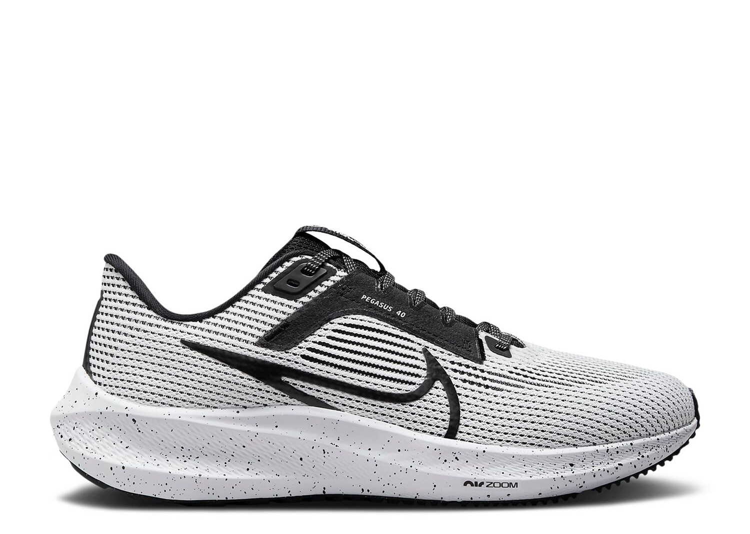 

Кроссовки Nike Wmns Air Zoom Pegasus 40 'White Black', черный