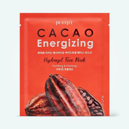 Антивозрастная маска Petitfee Cacao Energizing Hydrogel Face Mask 32gr - цена и фото