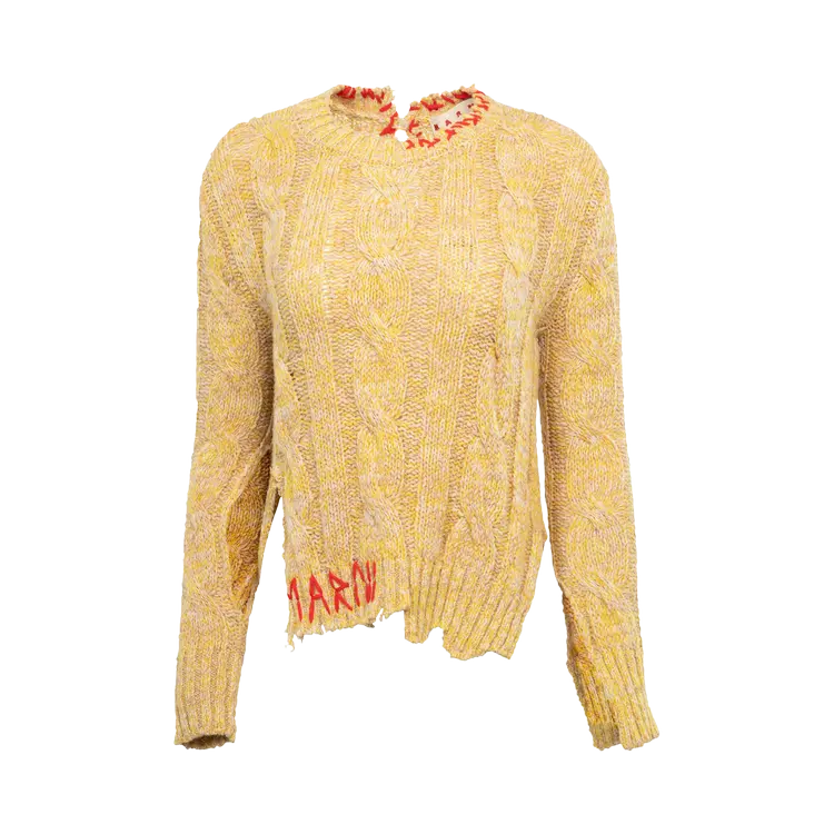 

Свитер Marni Roundneck 'Maize', желтый