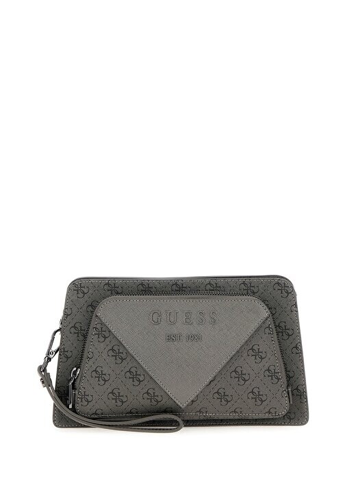 

Серая мужская сумка-мессенджер размером 6X16x27 см MILANO COMPACT RACKP XBODY CLUTCH Guess, серый
