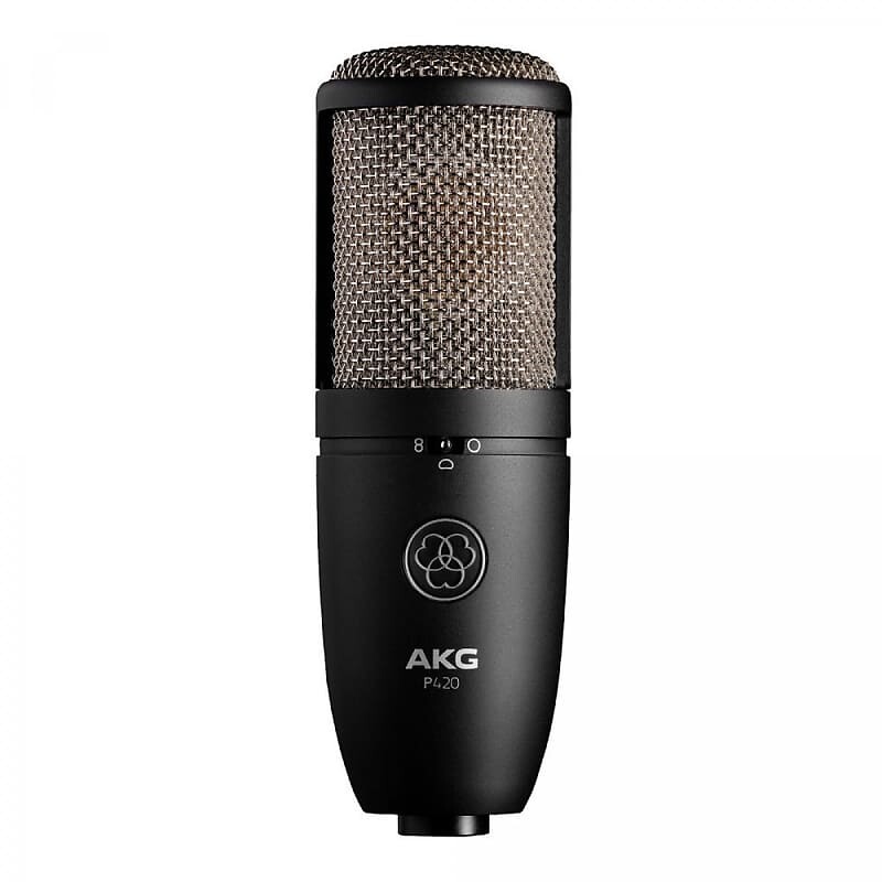 

Конденсаторный микрофон AKG P420 Perception 420 Multi-Pattern Large-Diapraghm Condenser Microphone