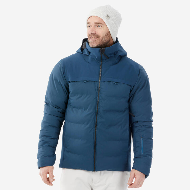 Мужская теплая лыжная куртка - 900 синий WEDZE, цвет blau
