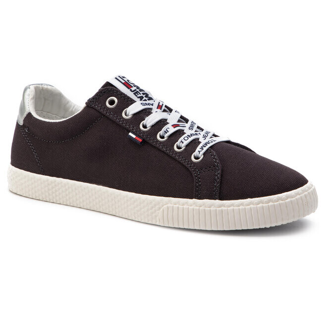 

Кроссовки Tommy Jeans CasualSneaker, черный/темно-синий
