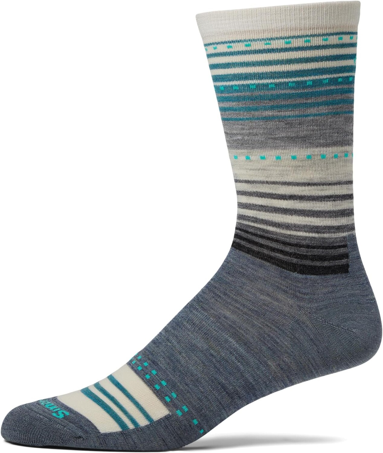 

Крючок с полосками на каждый день Smartwool, цвет Pewter Blue