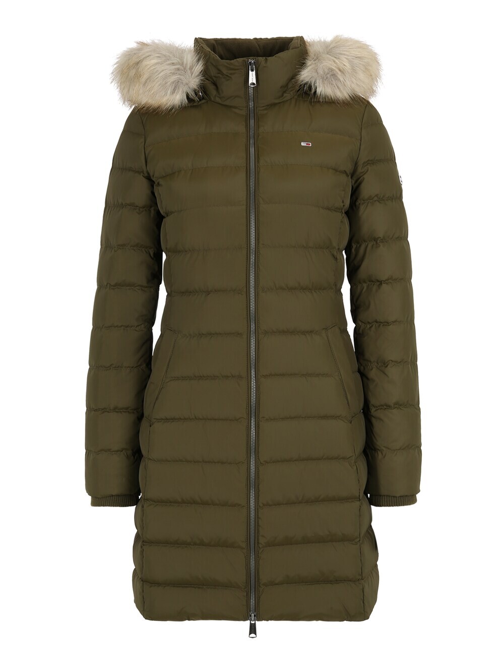 

Зимнее пальто Tommy Jeans, зеленый