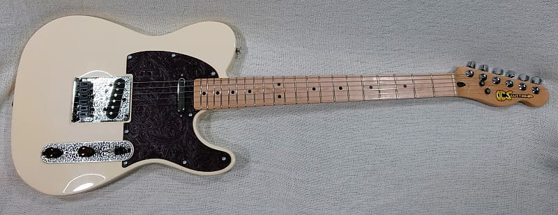 Электрогитара Fender Telecaster 2023 - Olympic White with Custom Hardware электрогитара fender brent mason telecaster 2023 primar gray