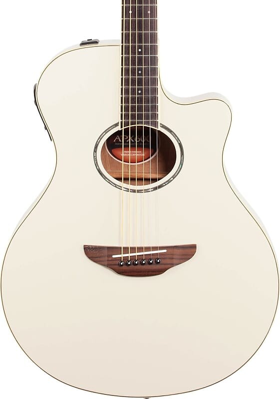 

Акустическая гитара Yamaha APX600 Thinline Acoustic-Electric Guitar, Vintage White