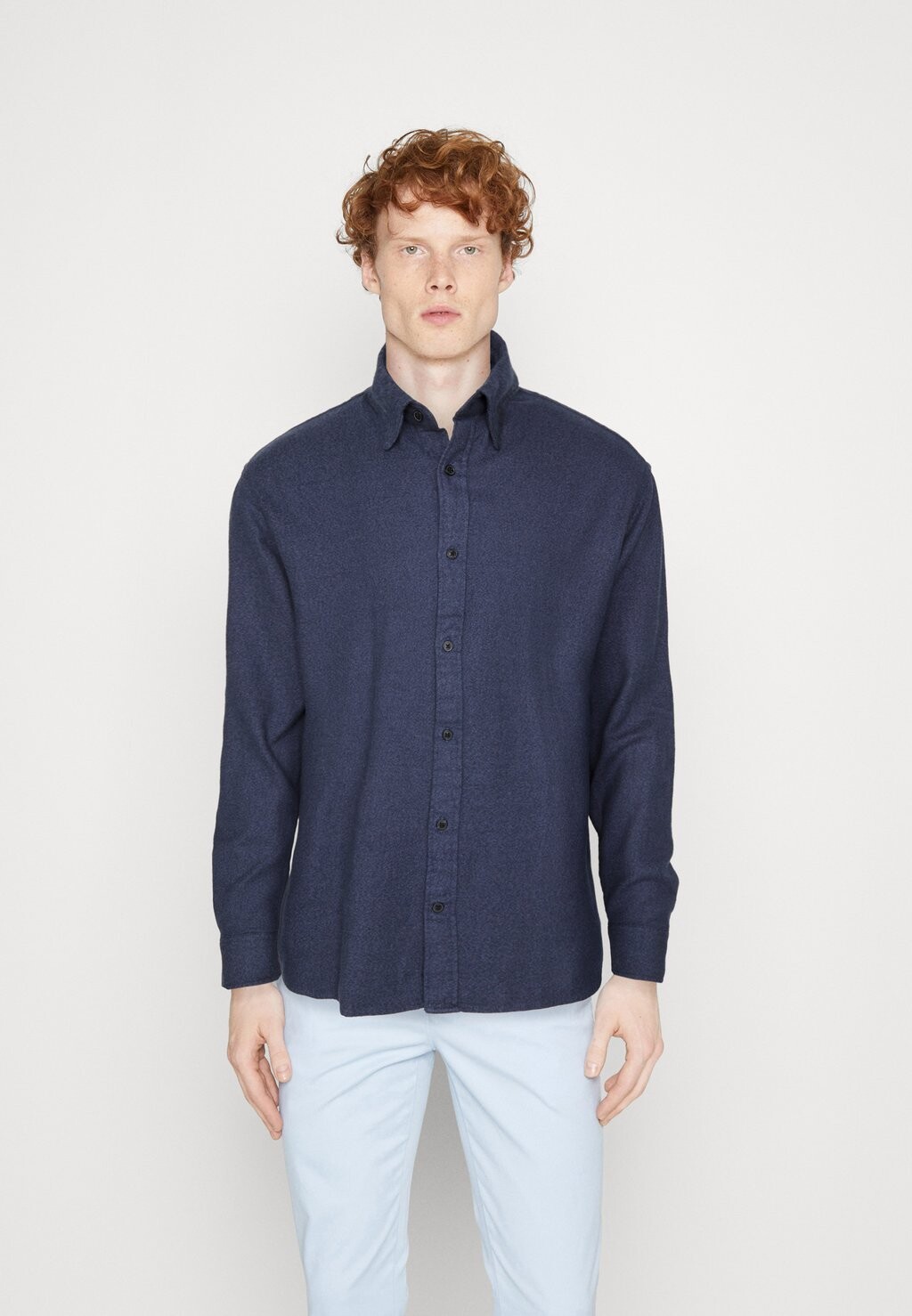 

Рубашка REGOWEN TWIST Selected Homme, темно-синий