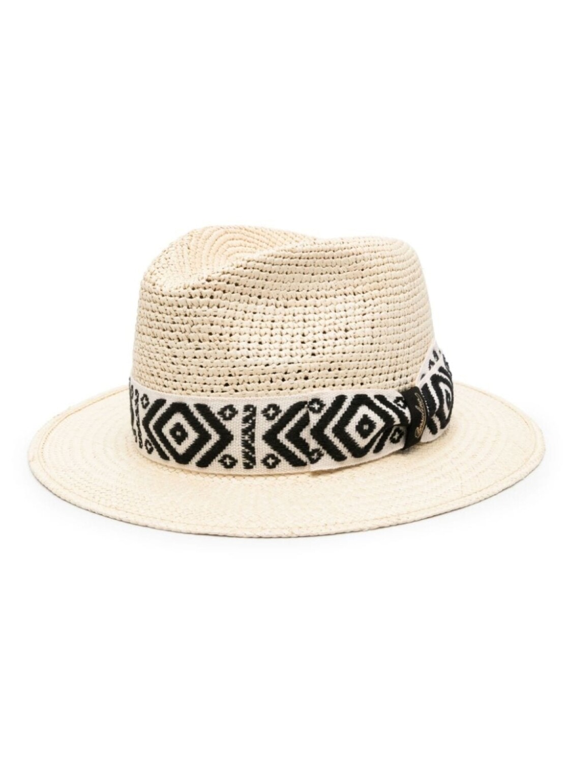 

Borsalino шляпа с бантом, нейтральный цвет