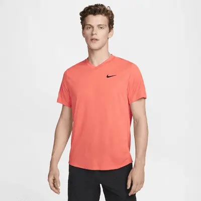 

Футболка Nike NikeCourt Dri-FIT Victory, цвет Light Wild Mango/Light Wild Mango/Black