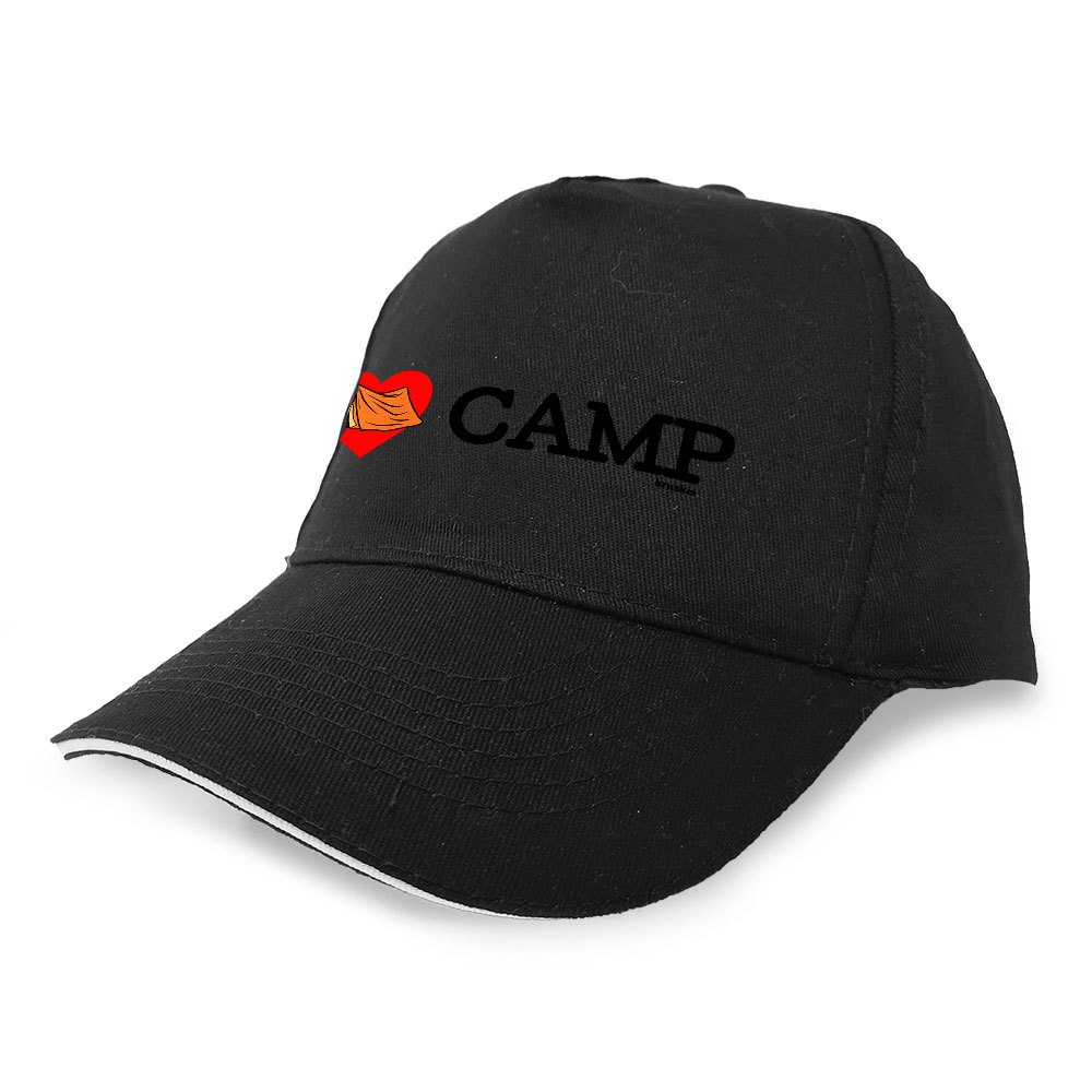 Кепка Kruskis I Love Camp, черный