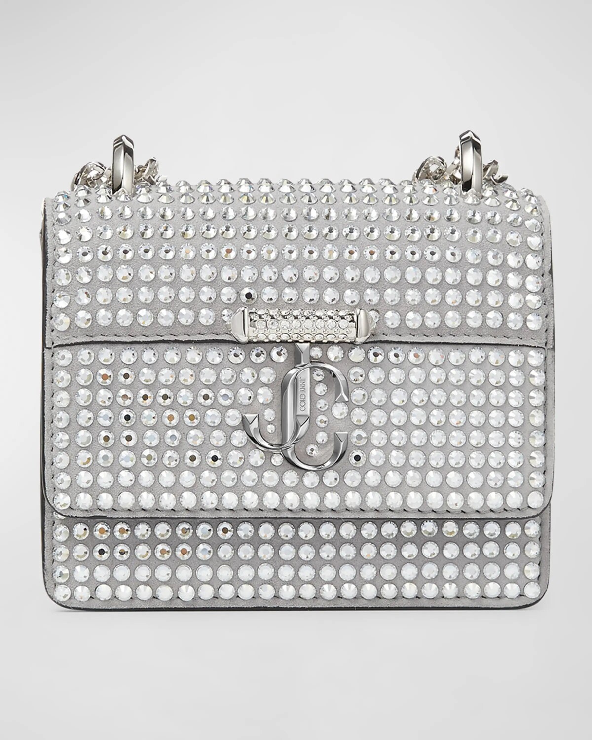 

Сумка через плечо Varenne Quad XS Jimmy Choo, цвет Silver Silver