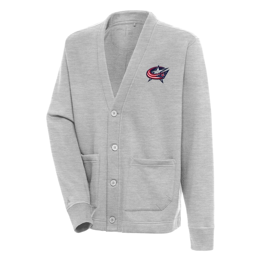 

Кардиган Antigua Columbus Blue Jackets, серый