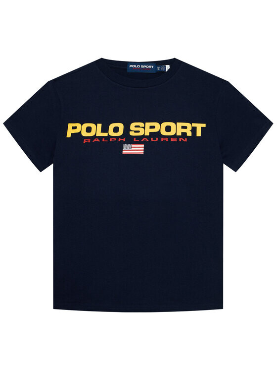 

Футболка стандартного кроя Polo Ralph Lauren, синий