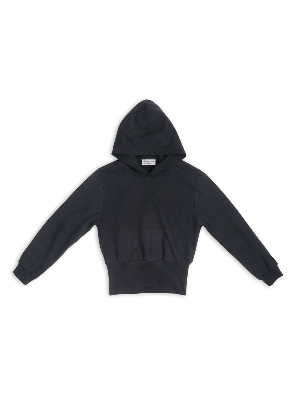 

Худи Sporty B Tuck-in Balenciaga, черный