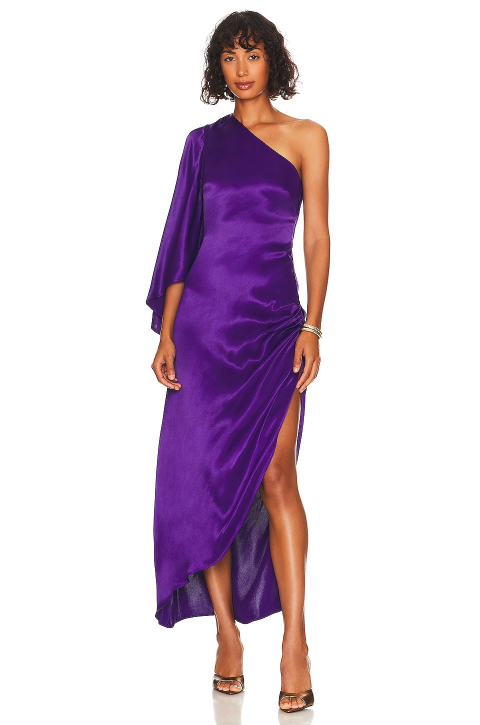 Платье миди L'Academie Sawyer, цвет Deep Purple deep purple stockholm 1970 remastered