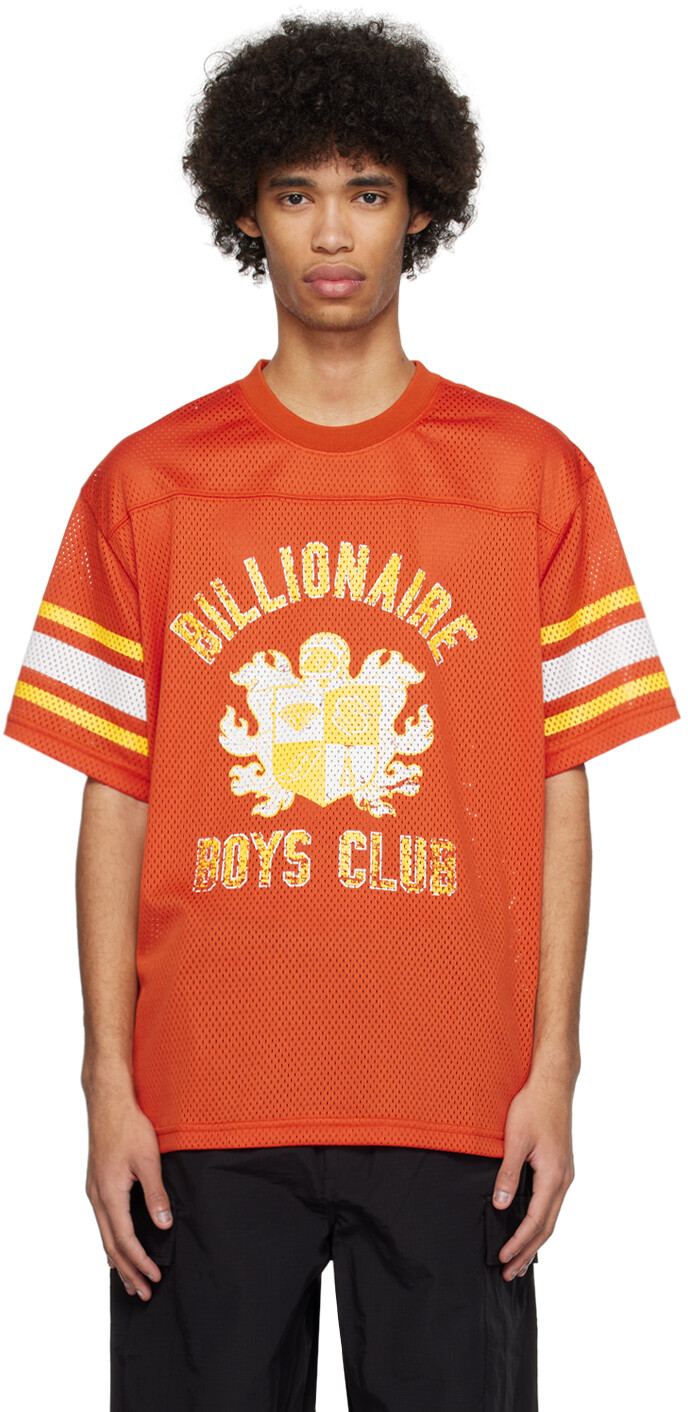 

Футболка в оранжевую полоску Billionaire Boys Club