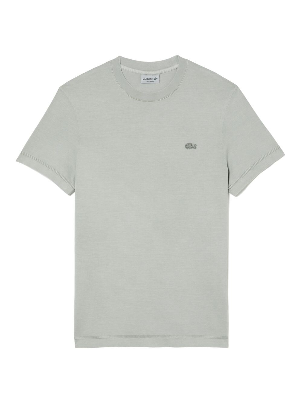 

Хлопковая футболка с короткими рукавами Lacoste, зеленый