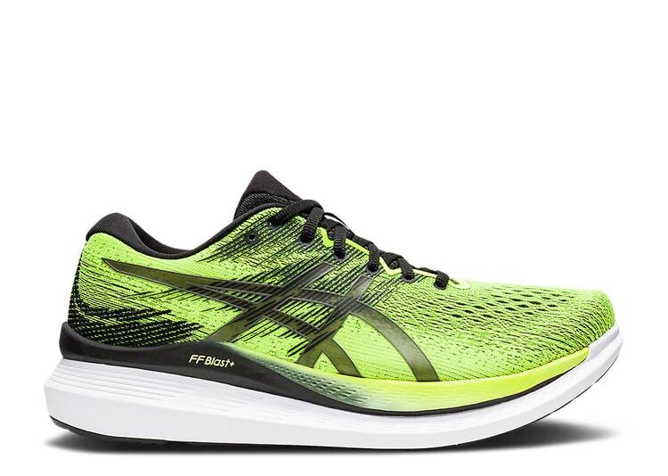 

Кроссовки ASICS GLIDERIDE 3 'HAZARD GREEN BLACK', зеленый