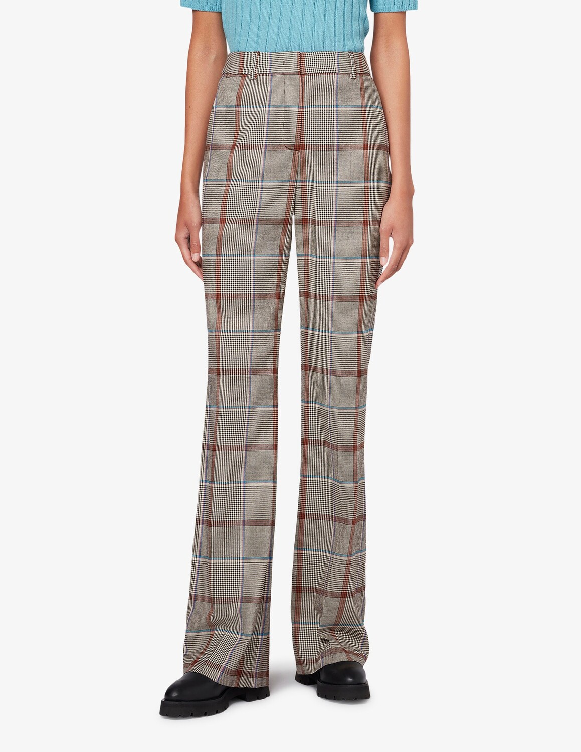 

Брюки прямого кроя Paul Smith, разноцветный