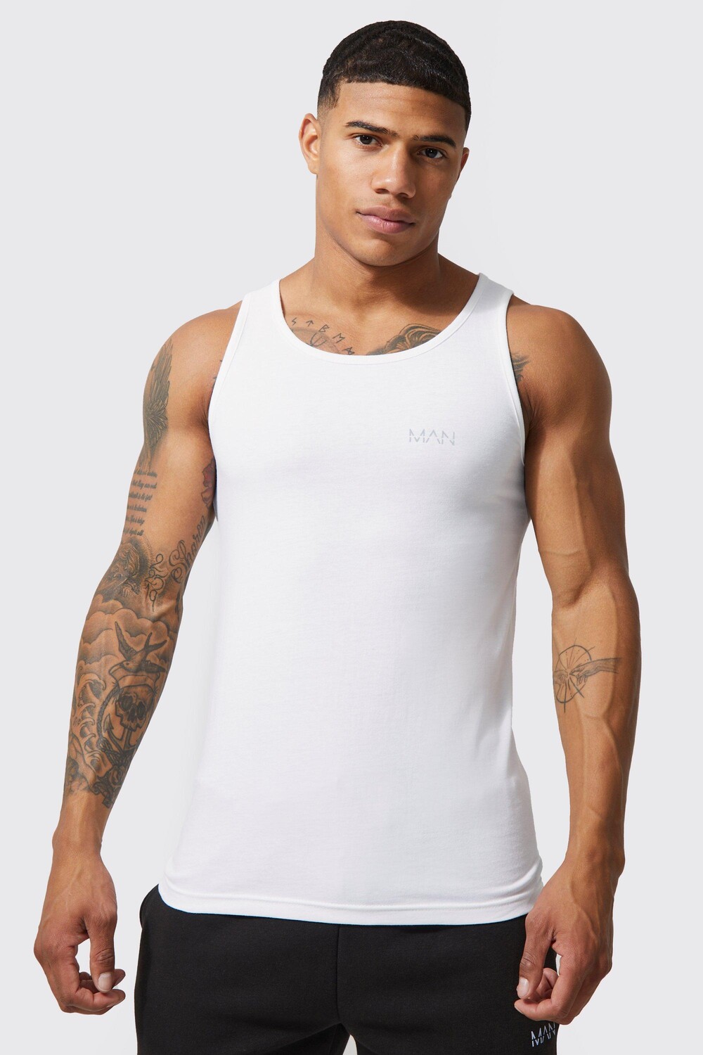 

Набор жилета man active gym 2 muscle fit Boohoo, разноцветный