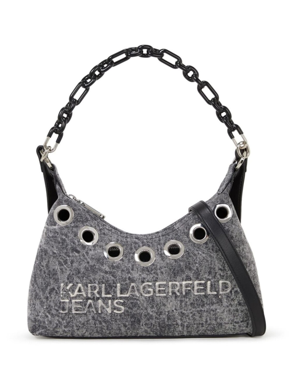 

Karl Lagerfeld Jeans сумка на плечо с логотипом, серый