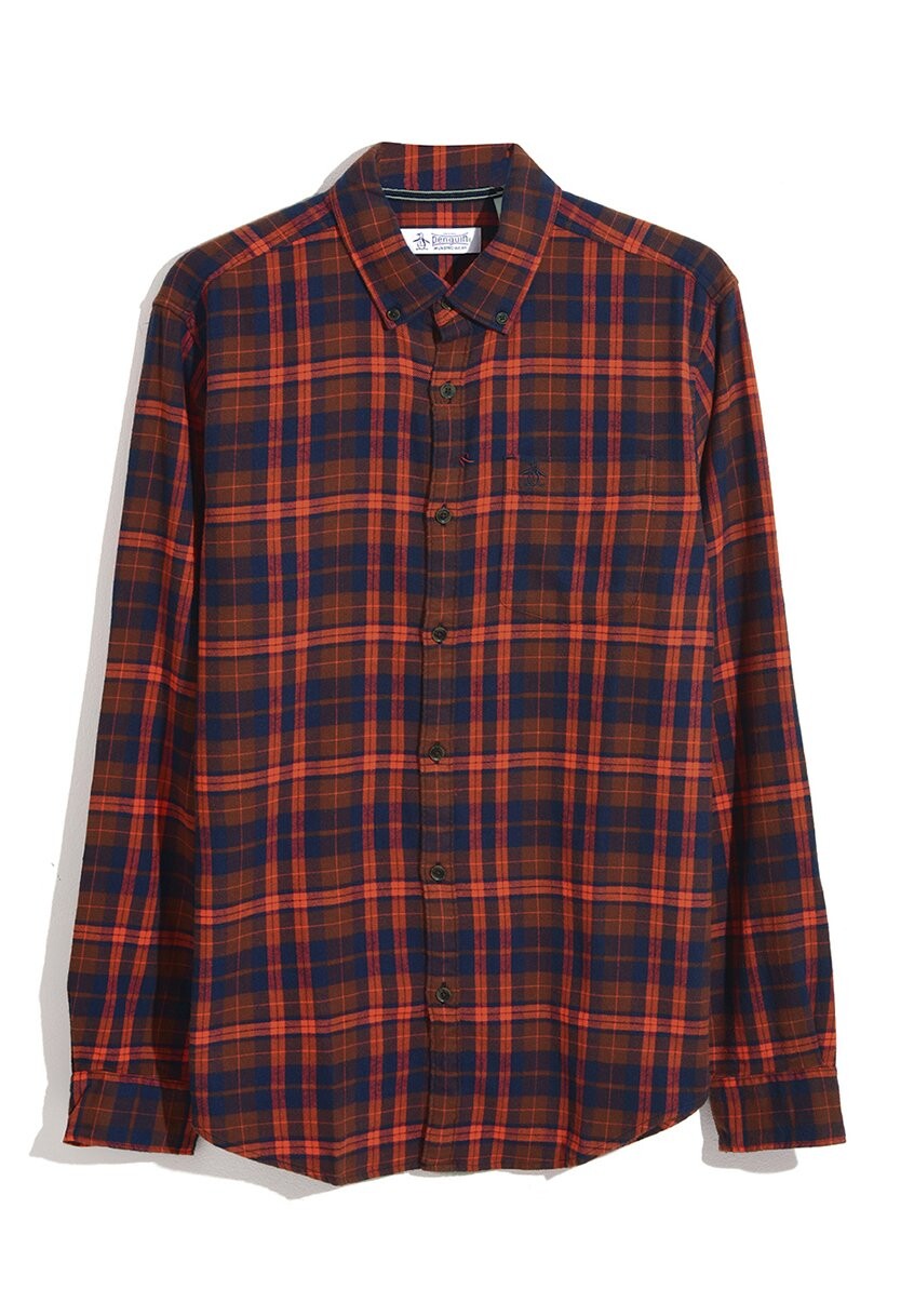 

Рубашка PLAID Original Penguin, красный
