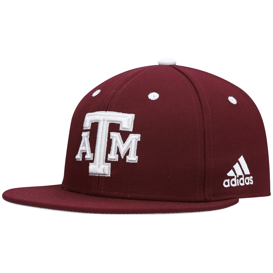 

Бейсболка adidas Texas A And M Aggies, бордовый